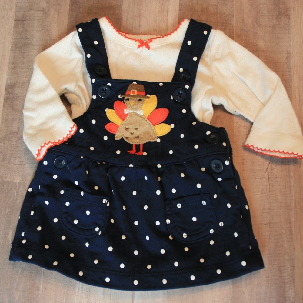 Newborn Thanksgiving Dress Outfit